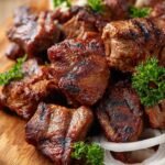 لحم مشوى ضانى