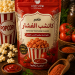 طعم كاتشب الفشار