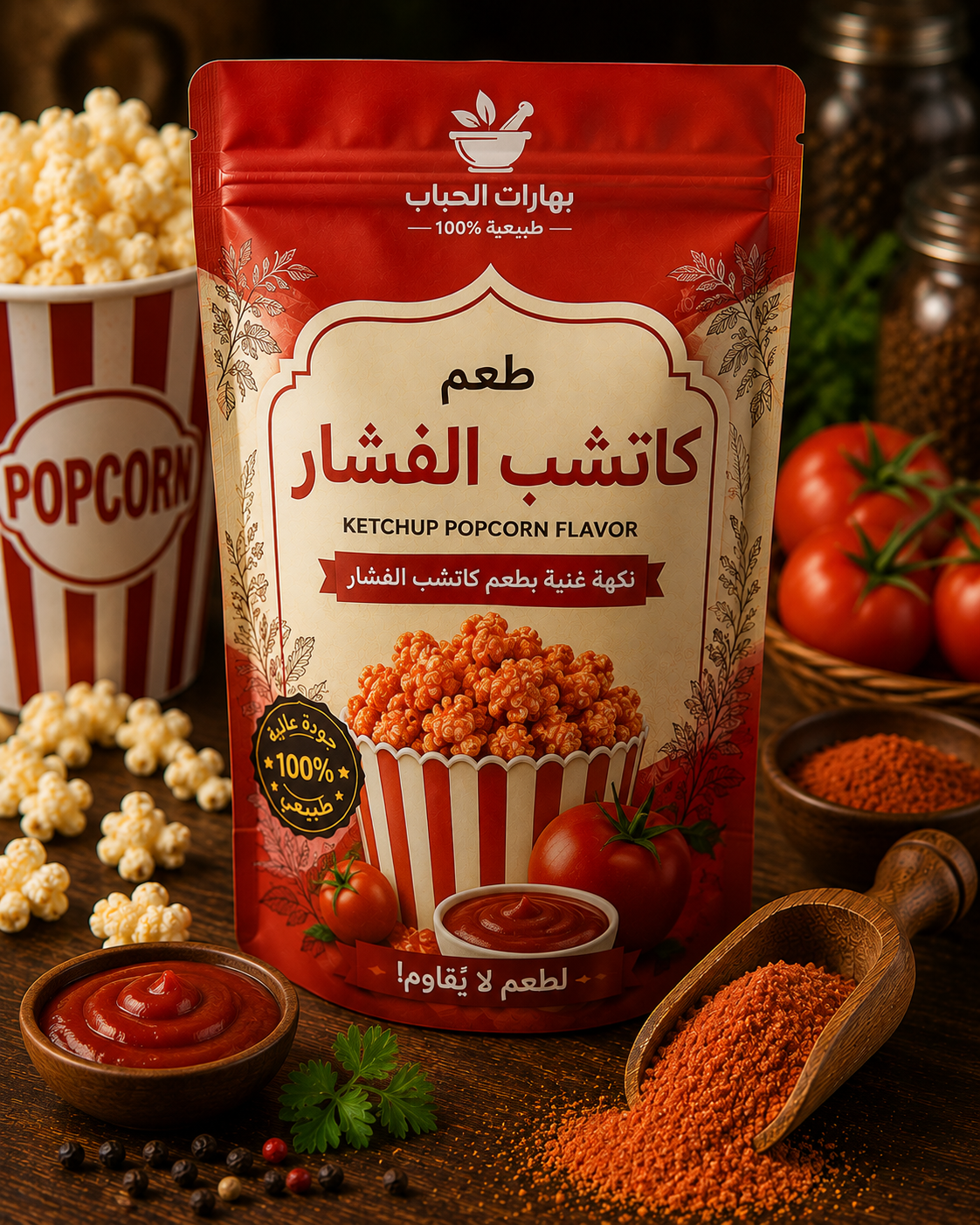 064 طعم كاتشب الفشار - الصورة 1
