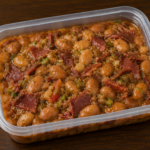 علبة فول بسطرمة