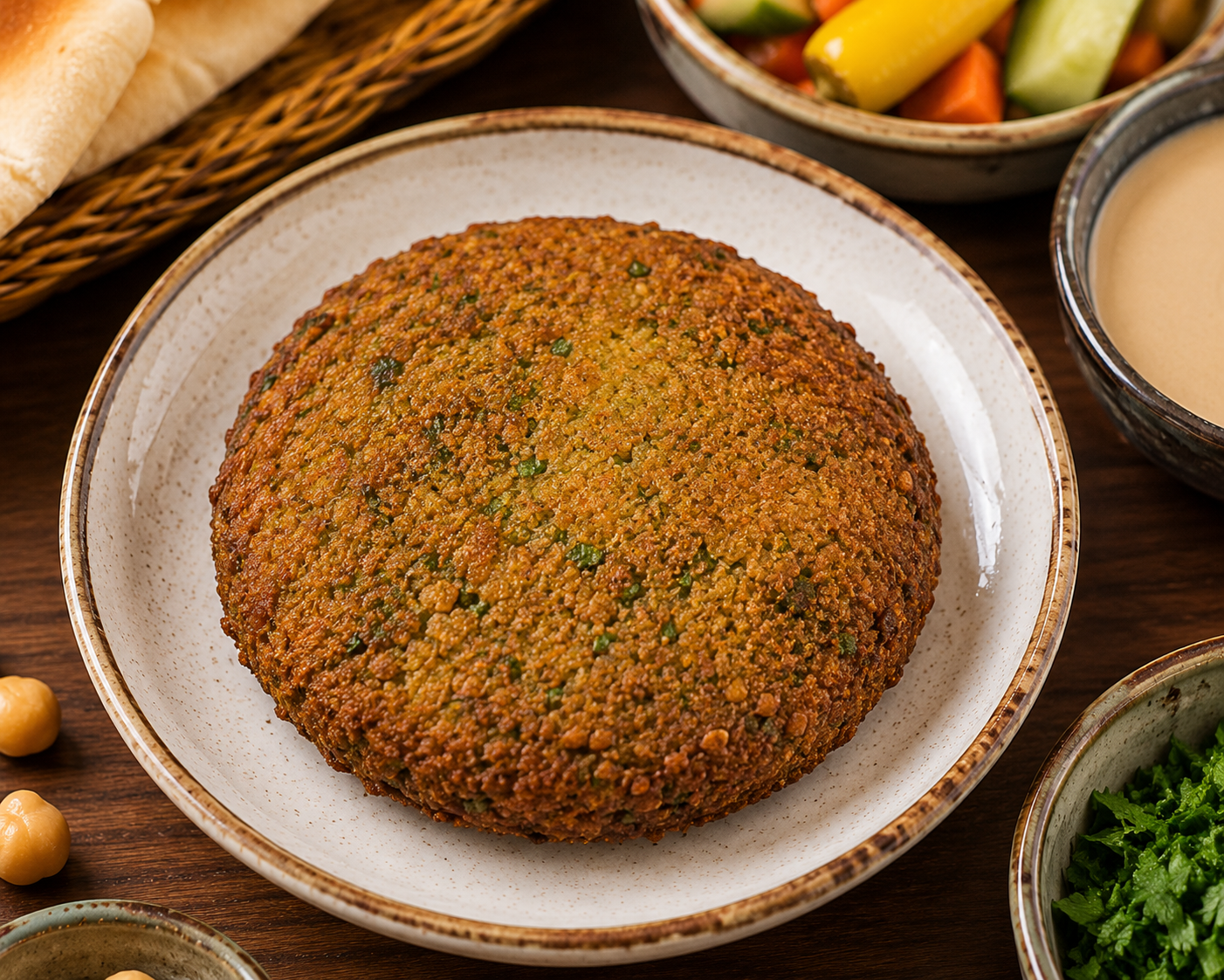 77 قرص طعمية سادة - الصورة 1