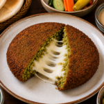 قرص طعمية موتزاريلا