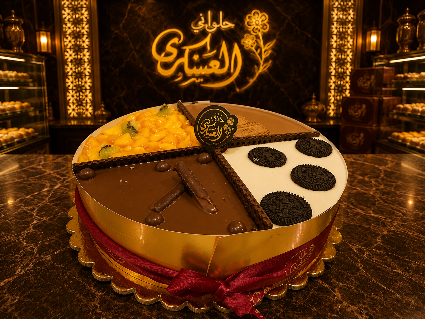file_00000000cef481f49b4092abbd37cbe5 تورته 30سم فور سيزون - الصورة 1