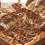 فطيرة شاورما لحمه