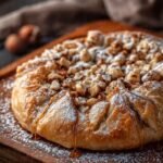 فطيرة مكسرات قشطة
