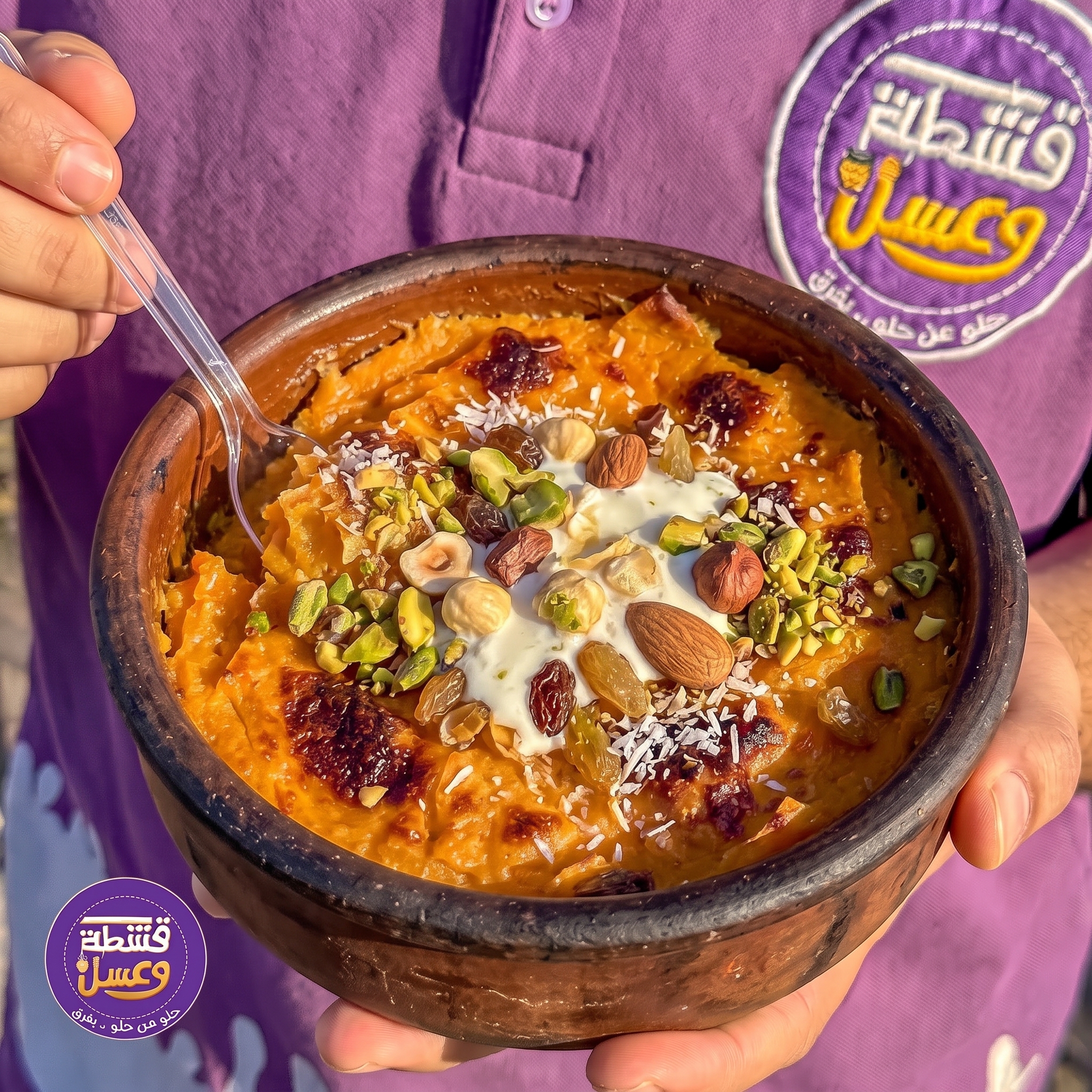 91 طاجن بطاطا مكسرات - الصورة 1