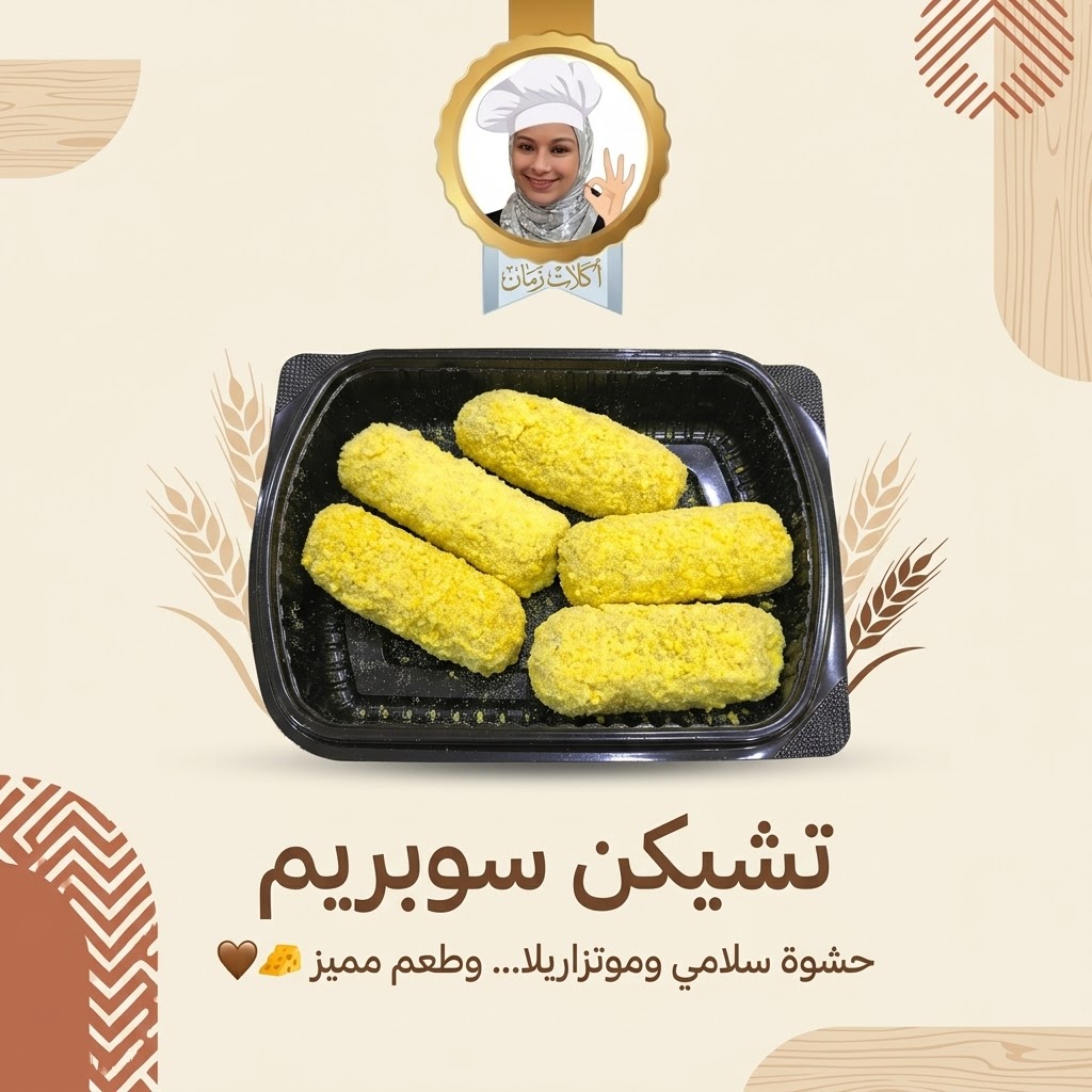 WhatsApp Image 2026-10-19 at 17.12.50 تشيكن سوبريم حشوه سلامي وموتزريلا - الصورة 1